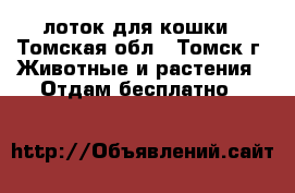 лоток для кошки - Томская обл., Томск г. Животные и растения » Отдам бесплатно   